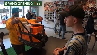 Cam’s Kicks Sneaker Store Grand Opening A Day In The Life Of A SNEAKER RESELLER Part 40 [upl. by Etteniotna861]