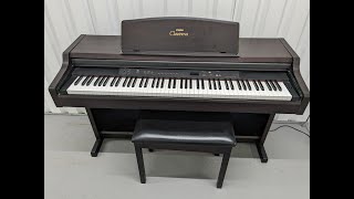 Yamaha Clavinova CLP840 Digital Piano and stool in rosewood stock  24239 [upl. by Wilie792]