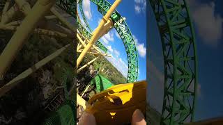 Cheetah Hunt Front Seat POV at buschgardens [upl. by Warp863]