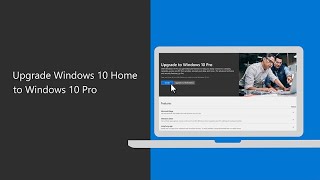 How to upgrade from Windows Home to Windows 10 Pro [upl. by Alfredo]