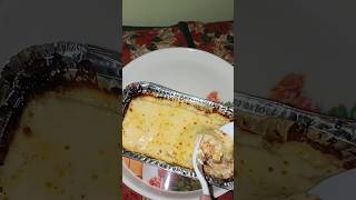 Chicken Lasagna 🤤  Review  lasagna chicken shorts pasta cheese food review [upl. by Nareik]