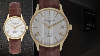 Vacheron Constantin Patrimony Chronometer Royal Yellow Gold Watch 47022  SwissWatchExpo [upl. by Arremat176]