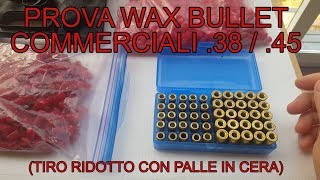 Prova wax bullet commerciali palle in cera per il tiro ridotto [upl. by Amaso]