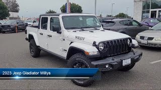 2023 Jeep Gladiator Willys San Leandro Hayward Oakland San Ramon Alameda San Francisco [upl. by Euqinomod]