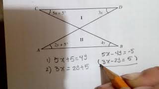 Ángulos de triángulos congruentes [upl. by Nnaeirb]