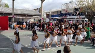 Fiestas Patrias Chile   16092024  Baile Pascuense  Escuela Estado de Michigan  4°B [upl. by Drice]