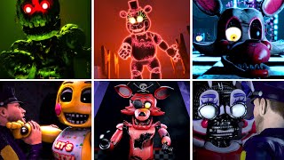 FNAF AR Voice Lines Animated Compilation [upl. by Daberath912]