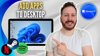 How To Add Apps In Desktop Windows 11 [upl. by Seed]