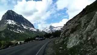 Glacier National Park The Drive to Many Glacier  Dashcam [upl. by Annamaria]