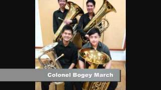 Colonel Bogey March Tuba Quartet [upl. by Stephi259]