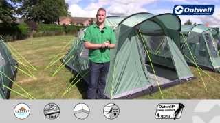 Outwell Tent Birdland L  2014  Innovative Family Camping [upl. by Ailuj720]