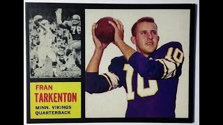 FRAN TARKENTON 1961 ROOKIE SEASON HIGHLIGHTS [upl. by Eiramoj]