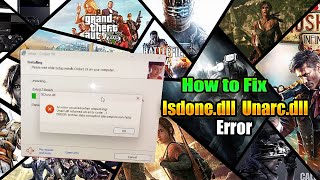 How to Fix Isdonedll Unarcdll Error During Game Installations All Big Games Fitgirl DODI Repack [upl. by Mazonson214]