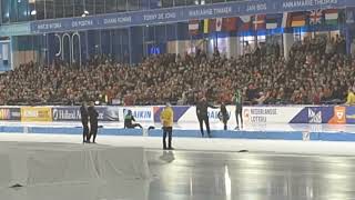 Kjeld Nuis NK afstanden 1000 meter Thialf [upl. by Dnomder872]