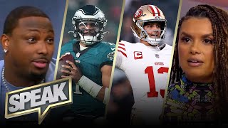 Were Eagles exposed after 4219 Week 13 loss vs 49ers  NFL  SPEAK [upl. by Natal]