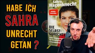 Hatte Sahra Wagenknecht Recht mit quotDie Selbstgerechtenquot [upl. by Pompea]