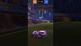 INCREDIBLE SAVE and EQUALIZING GOAL ☠🔥 shorts rocketleague whatasave goal [upl. by Batruk]