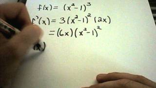 IncreasingDecreasing  Local Max and Mins using First Derivative Test [upl. by Landa]