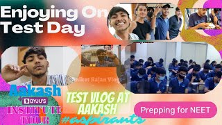 Aakash Institute Tour1  Test Exam Day At Aakash  Vlog 2  Aakash Free IACST Scholarship Test [upl. by Bergeman]