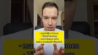 NDeklination in 1 Minute erklärt Learn German grammar fast [upl. by Nerrak846]