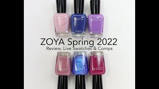 ZOYA Abundance Spring 2022 Collection Review Live Swatches amp Comparisons [upl. by Aniar854]