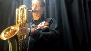 Francois DAmours plays JodyJazz DV Baritone 8 Saxophone Mouthpiece [upl. by Doownil]