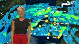 Ruth Dodsworth ITV Weather 8th July 2024 [upl. by Lodhia]