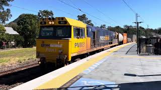 Trains at Pomona Cooroy Cooran and Palmwoods [upl. by Moorish]