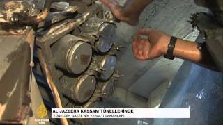 Al Jazeera Kassam tünellerinde [upl. by Zared]