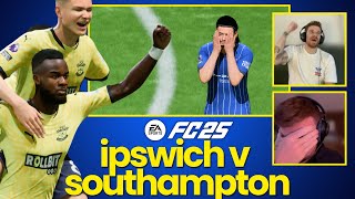 Ipswich Town vs Southampton  Season VII Week 3  FC 25 [upl. by Atiken]