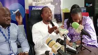 Comédien Kanté est ambassadeur de Kangala Air Express au Mali [upl. by Ariada944]