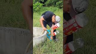 I make impressive manual water pump without electricity shorts [upl. by Leber652]