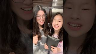 My teen’s birthday present from her sister🎁🥰 funnyvideo comedy sister love [upl. by Ecertap]