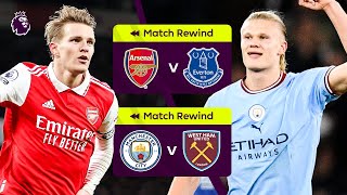 Arsenal vs Everton ● Man City vs West Ham ● 2223 Premier League Highlights [upl. by Yonah]