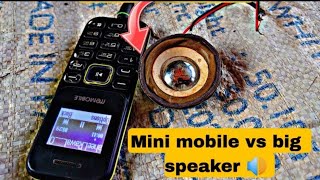 mini mobile vs big speaker automobile dcproject diyproject 1k [upl. by Koloski559]