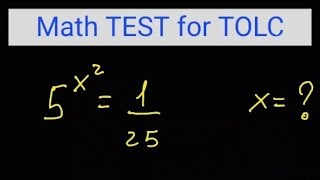 Tolc E Math Test for access to the University of Economics and Business tolc Università Economia [upl. by Anirad]