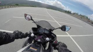 How do to counter steering by California superbike school [upl. by Jarred570]