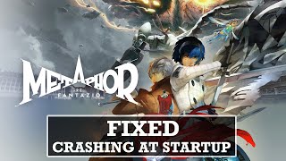 How To Fix Metaphor ReFantazio Crashing Crashes To Desktop Crashing at Startup on PC [upl. by Otreblaug]