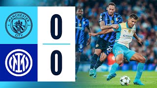 HIGHLIGHTS Man City 00 Internazionale  City begin new Champions League with Inter stalemate [upl. by Dnumyar]