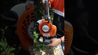 Cortasetos Stihl HS 45  Buenas herramientas y maquinaria facilitan el trabajo [upl. by Alfonse915]