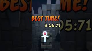 Crash Bandicoot Stormy Ascent Platinum Relic gaming speedrun crashbandicoot [upl. by Ahtebbat]