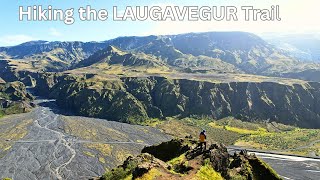 LAUGAVEGUR ICELAND  DAY4  EMSTRUR TO THORSMORK [upl. by Ruperto]