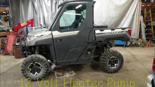 New 12 Volt Heat Pump For Polaris Ranger From Ice Crusher [upl. by Ameh]