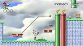 New Super Mario Bros Wii  World 7 Part 2 of 3 [upl. by Carling684]