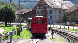 Schynigeplatte historic train 1 [upl. by Ehc]