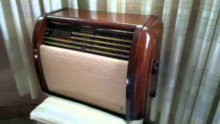 Radio Philips AL5251T  Restauración completa [upl. by Agata395]