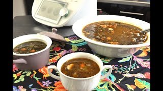 Lentejas caviar veganas o con ingrediente sorpresa con Thermomix®  TM6 TM5 TM31 [upl. by Kciredec631]