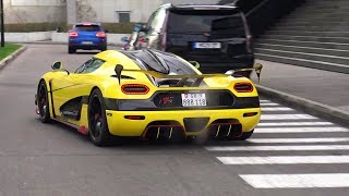 Koenigsegg Agera RS ML driving in Vienna [upl. by Aremahs217]