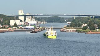 The Kiel Canal Cycleway [upl. by Yssirhc]