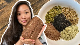 Superfood Sourdough Bread Recipe With 100 Sprouted Whole Grain Flour  5 Min Prep  No Stand Mixer [upl. by Maclean208]